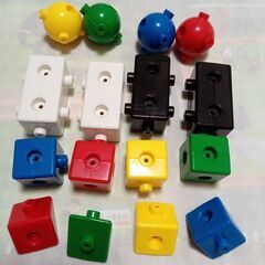 ベネッセ　エデュトイ　いろかたちブロック まちシートつきの画像