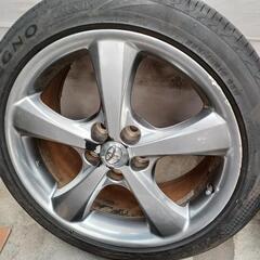 225/45R18 　アルミ　タイヤ4本セット　マークX  No.148の画像