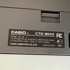 CASIO 電子ピアノ　キーボードの画像