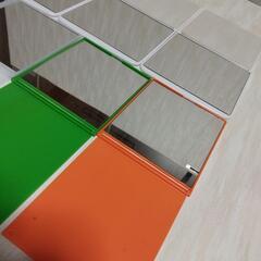 鏡まとめて１６０円、バラ売りは大２５円、小１５円。の画像