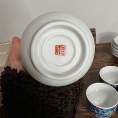 有田焼 喜峰窯 茶碗蒸し 蓋付き御椀 5客セットの画像