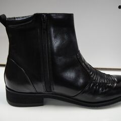 【⑮】未使用品　ダンディークラブ　カンガルー革ブーツ　24.5cmの画像