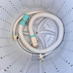 無印良品 電気洗濯機 M-W42B ホワイト 縦型洗濯機 ホース付の画像
