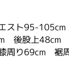 5Lサイズらくらくジーンズの画像