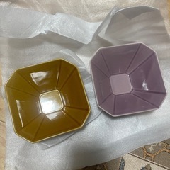 フランフラン　コンビ八角ボウル2点セットの画像