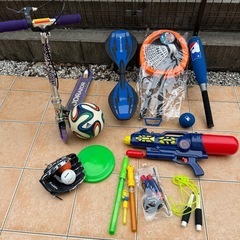 【短期出品】キックボード ブレイブボード サッカーボールなどお外...
