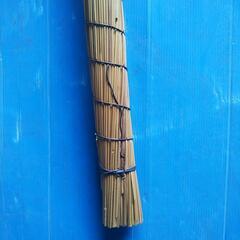昭和レトロ  手作りほうきの画像