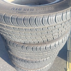 アルミホイル付きタイヤ195/65R/15の画像