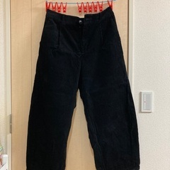 GU コーデュロイバレルレッグパンツ　XXL