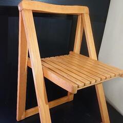 木製 折り畳み 椅子 