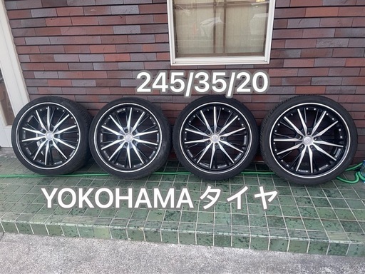 ANHELOシャルマン　20インチタイヤホイールセット