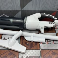 値下げしました！【未使用】ハイコーキ HiKOKI R18DB(S)(XP) コードレスクリーナー バッテリ×1・充電器付きの画像