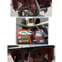イセキ 小型 耕耘機　耕運機 IR60B ミニスター 耕運幅約500mm 正転逆転　アグリップ　エンジン　カワサキFE170D デフロック付の画像