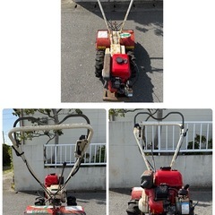 イセキ 小型 耕耘機　耕運機 IR60B ミニスター 耕運幅約500mm 正転逆転　アグリップ　エンジン　カワサキFE170D デフロック付の画像