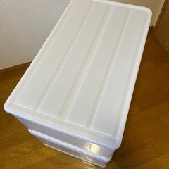 収納ケース  2個の画像