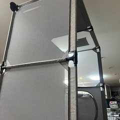 🌸4月フェア🌸西松屋ソフトベビーサークル・スクエア（シルバーグレー）の画像