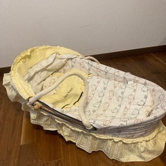 ベビー　クーハン　布団　カゴ　持ち運び　ベッドの画像