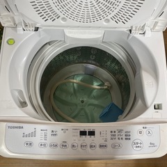 ⭐︎51【洗濯機】TOSHIBA 6kg　AW-6D3Mの画像