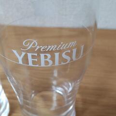 【非売品】YEBISU エビス　黄金比 タンブラー２個　セット ビール グラス の画像