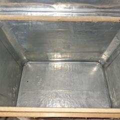 茶箱　ガーデニング　物入れ　収納　の画像