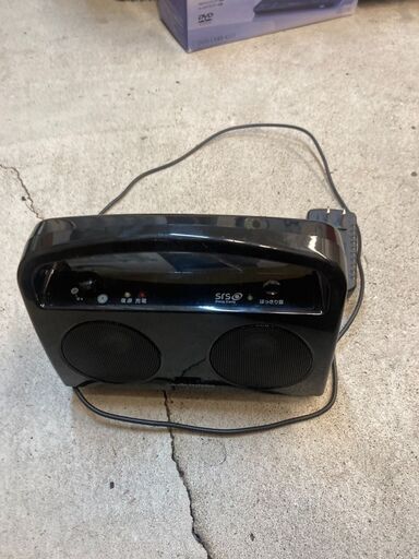 ☆中古￥1,000！audio-technica　ワイヤレスステレオスピーカーシステム　家電　AT-SP770R型　【BC015】