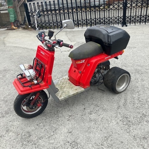 ジャンク ホンダ ジャイロX ワイドタイヤ ミニカー ボアアップ フル