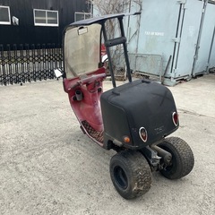 ジャンク ホンダ ジャイロキャノピー ワイドタイヤ ロンスイ ミニカー ボアアップ フルカスタム マットブラックの画像