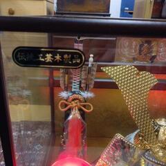 五月人形　兜オルゴール付きの画像