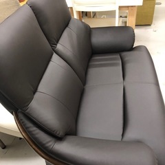 ⭐️ニトリ合成皮革2人用ソファー⭐️の画像