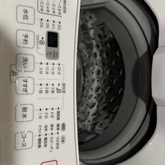 ニトリ　全自動洗濯機の画像