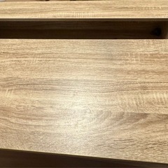 エムール リフトアップテーブル　オーク(幅90cm)の画像