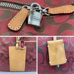 COACH　コーチ　ボストンバッグ　旅行　鞄の画像
