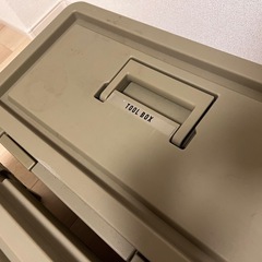 【訳あり無料】アステージ　ツールストレージボックス　2個の画像