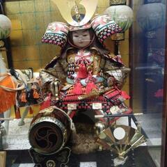 若武者　五月人形 オルゴール付きの画像