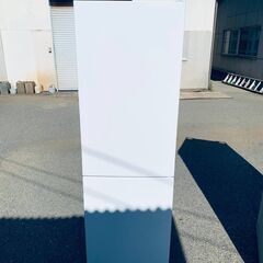 🌸maxzen 2ドア冷凍／冷蔵庫 EJR230ML01WH