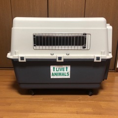 ペットクレート&お手入れ小物　中型犬　海外旅行仕様ケージ　飛行機...
