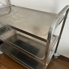 【商談成立】業務用ステンレスワゴン