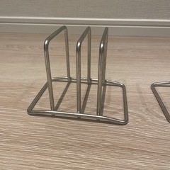 無印ステンレスまな板スタンドの画像