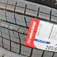 予約済み　　冬☆未使用☆【新品】4本 2024年 205/60R16【富山市】NANKANG 冬 AW-1 ノア ステップワゴン プリウスα ジューク アクセラBIの画像