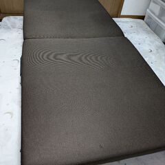 折り畳み　ベッド　セミシングル　