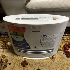 【新品】Panasonic ナノイー 加湿器　ファンヒータ…