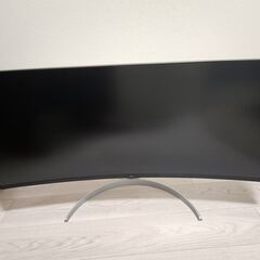 LG ウルトラワイドモニター 37.5インチ USB-C 38wp85c-w 中古の画像
