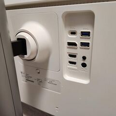 LG ウルトラワイドモニター 37.5インチ USB-C 38wp85c-w 中古の画像