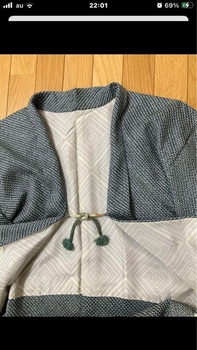 値下げ！美品、羽織、高級な総絞り、デパートで購入