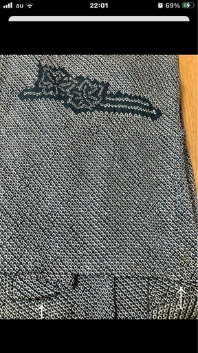 値下げ！美品、羽織、高級な総絞り、デパートで購入