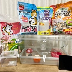 すぐ飼える♪ハムスター飼育セット♪グラスハーモニー450プラス