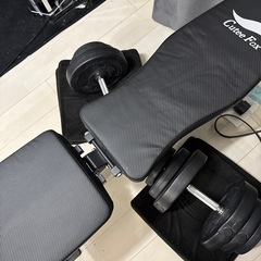 可変式ダンベル&ベンチの画像
