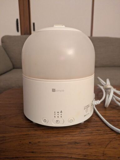 超音波加湿器(ニトリ)アロマデュフューザー