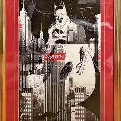 額装 額込  DEATH NYC シュプリーム 現代アート ポッ...
