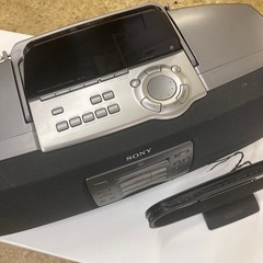 SONY CD.MDラジカセの画像